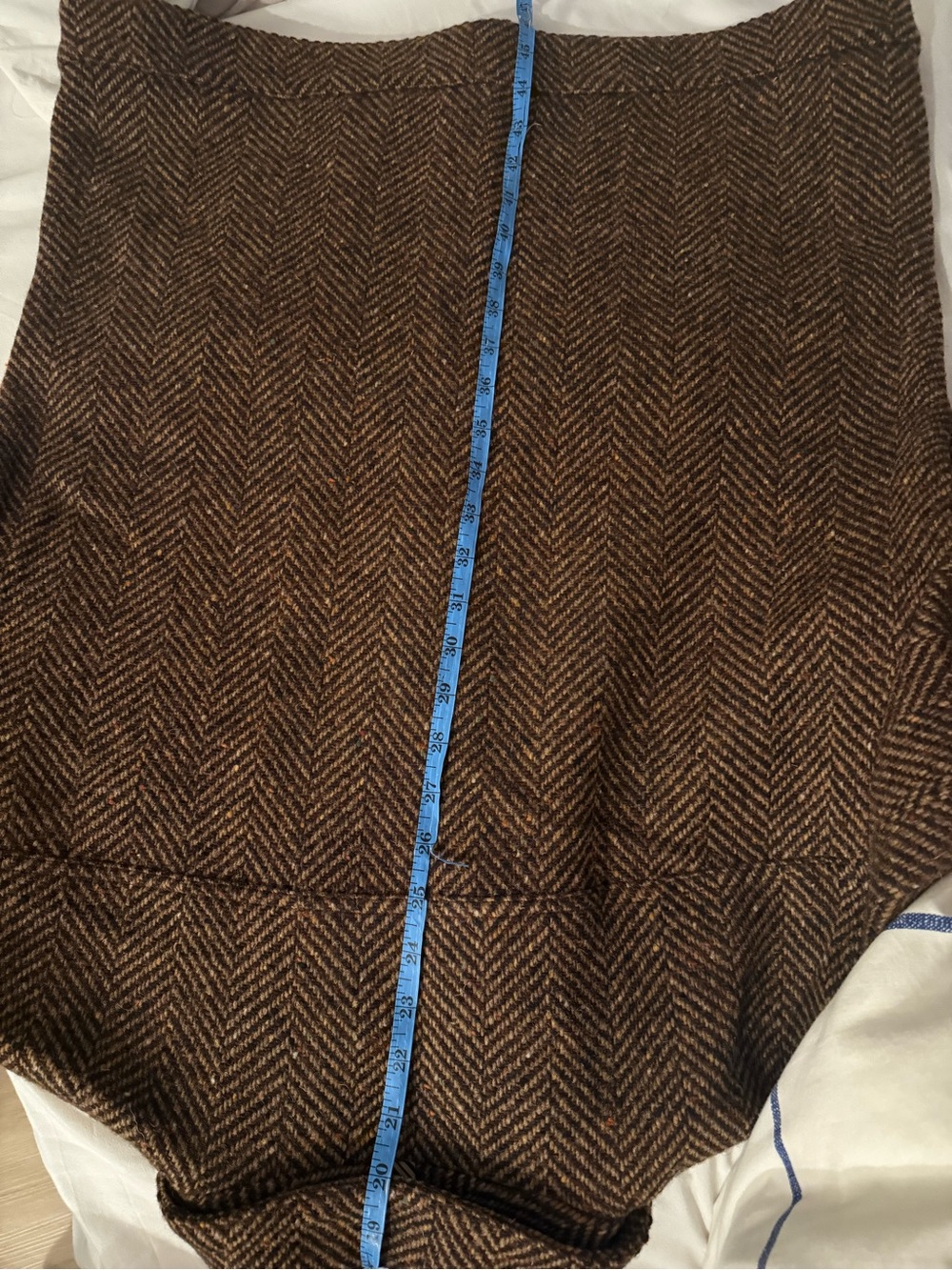 Billy Reid Dark Brown Herringbone Jacket Made in Italy - Picture 10 of 11